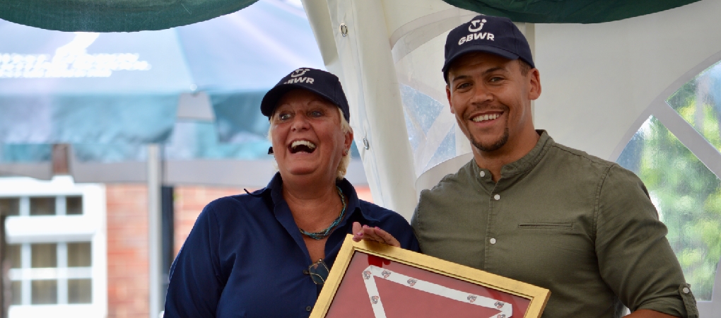 Kate Digweed and Jason Brisbane during Clay Shoot 2023